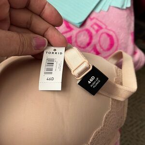 Torrid Blush Nude Plunge Push-Up Bra